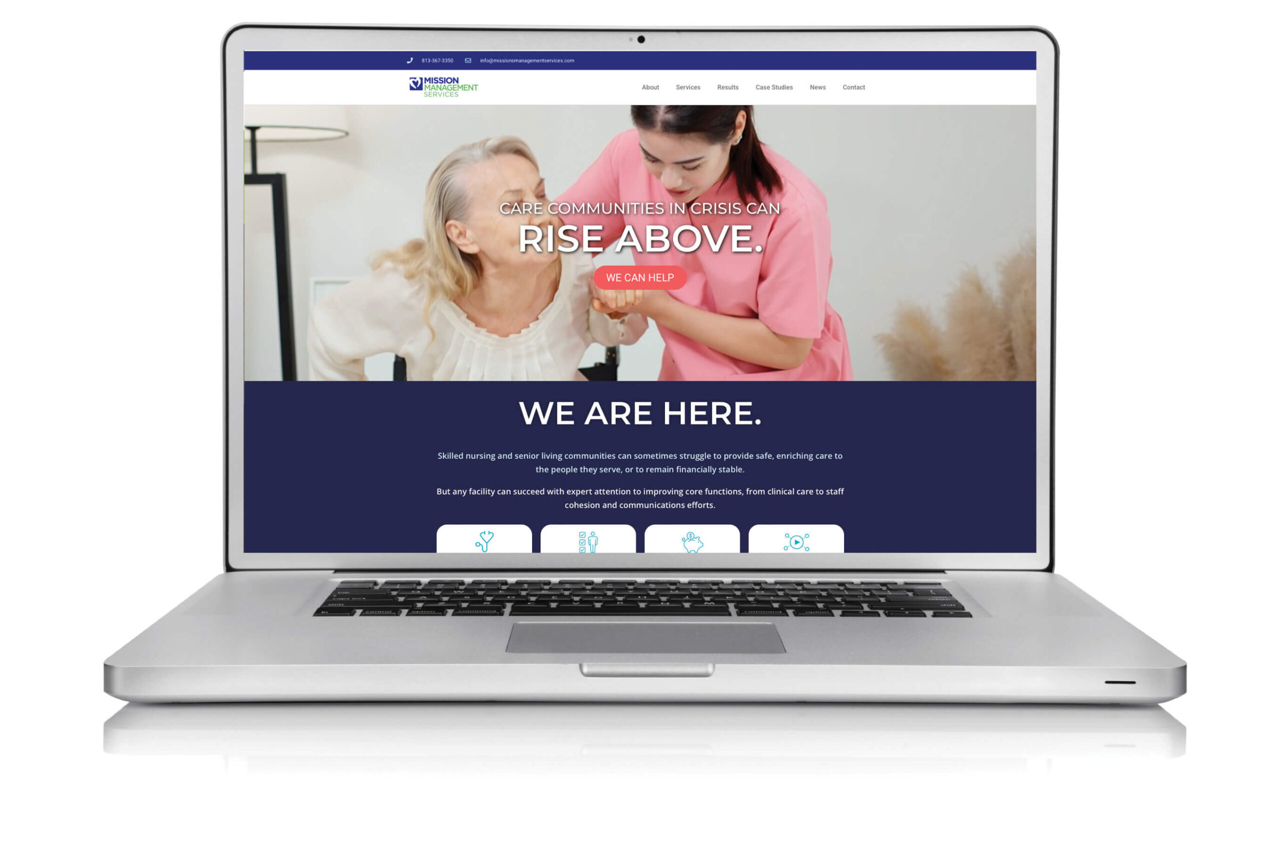 Mission Management Services website