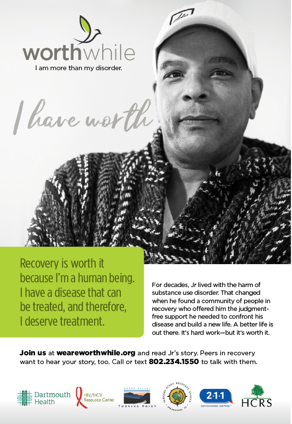 We Are Worthwhile print ad
